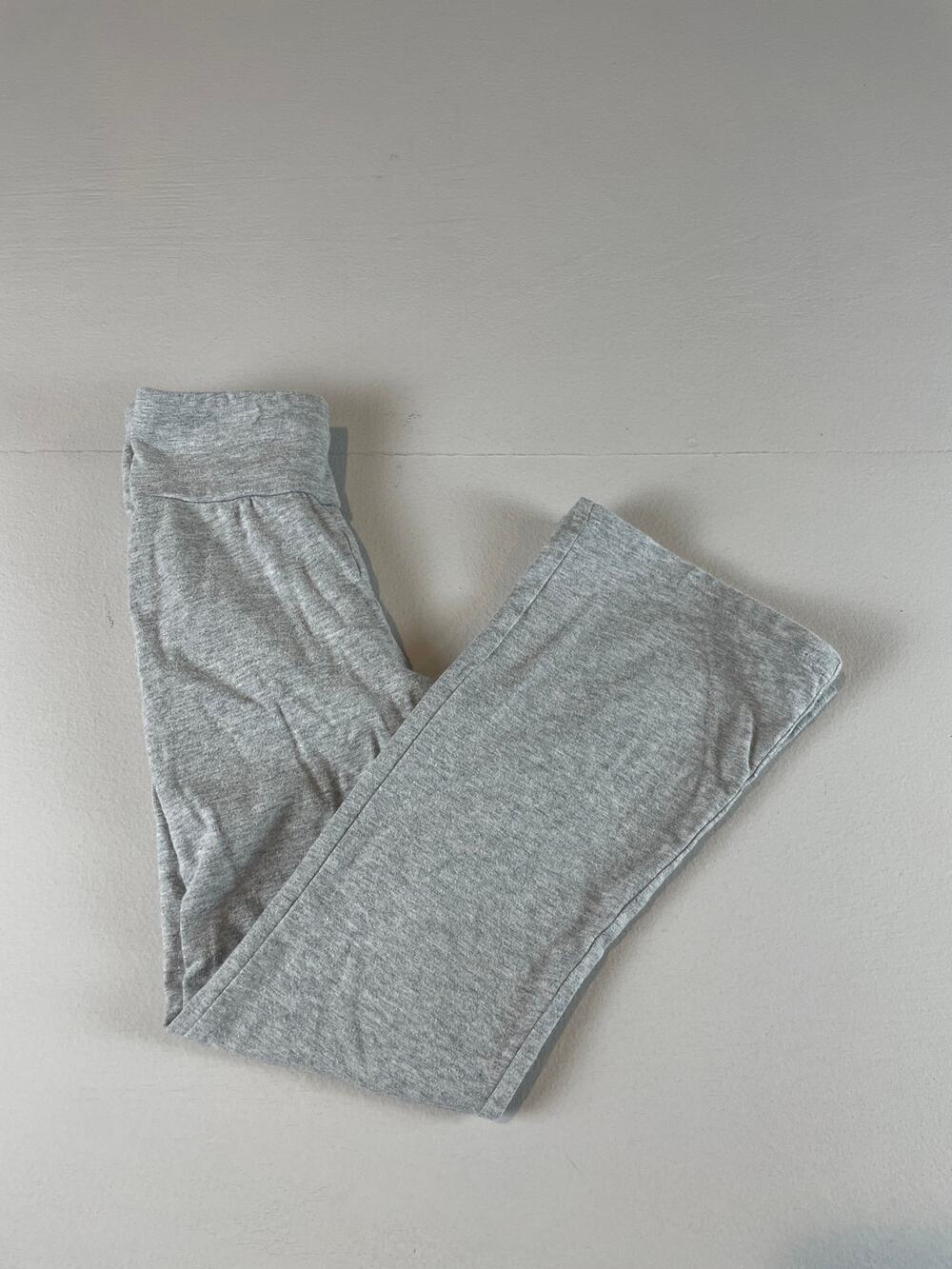 Gap Kids Heather Gray Flare Leggings Size XS Elastic Waist Soft Knit
